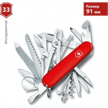 Нож VICTORINOX SWISS CHAMP 1.6795.LB1