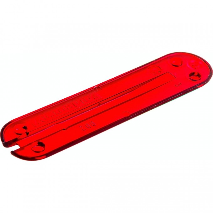 Задняя накладка для ножей VICTORINOX 58 мм пластиковая полупрозрачная красная C.6200.T4 Задняя накладка для ножей VICTORINOX 58 мм пластиковая полупрозрачная красная C.6200.T4